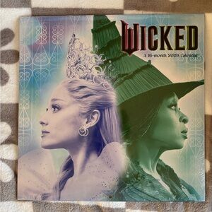 Wicked 2026 Wall Calendar